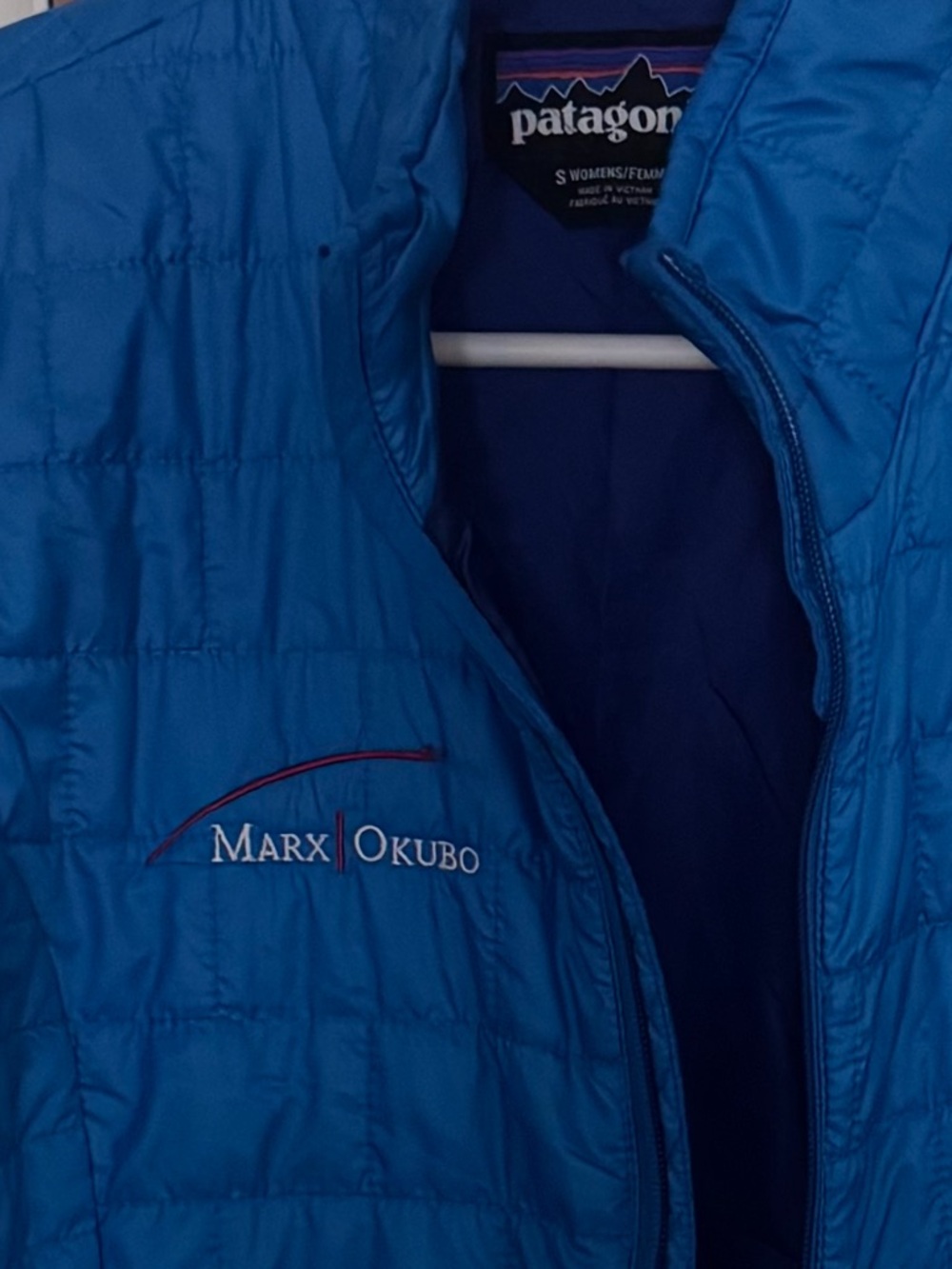 Patagonia nano puff jacket in Bright Blue - Picture 4 of 7